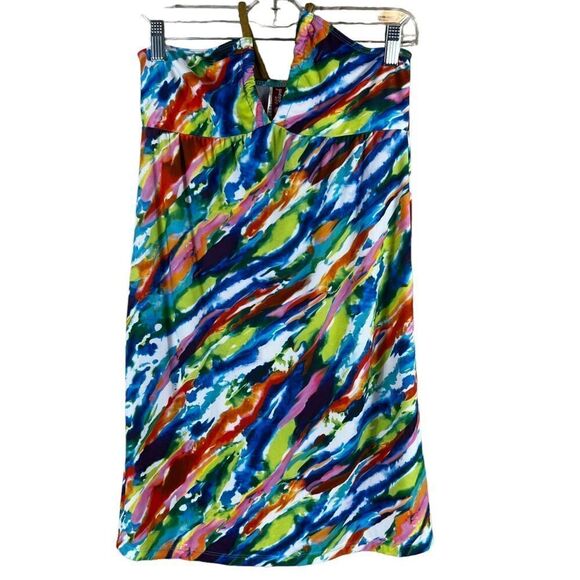 Guess Rainbow Halter Coverup - Picture 3 of 11